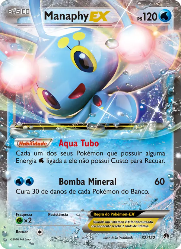 Manaphy EX — Turbo Colisão 32