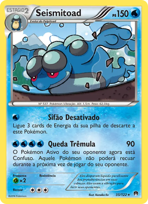 Seismitoad — Turbo Colisão 35