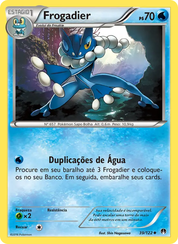Frogadier — Turbo Colisão 39