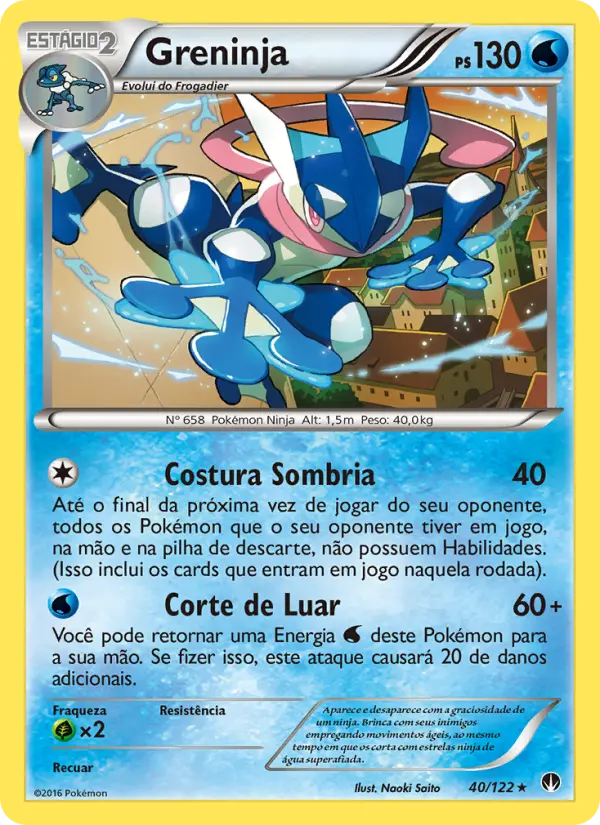 Greninja — Turbo Colisão 40