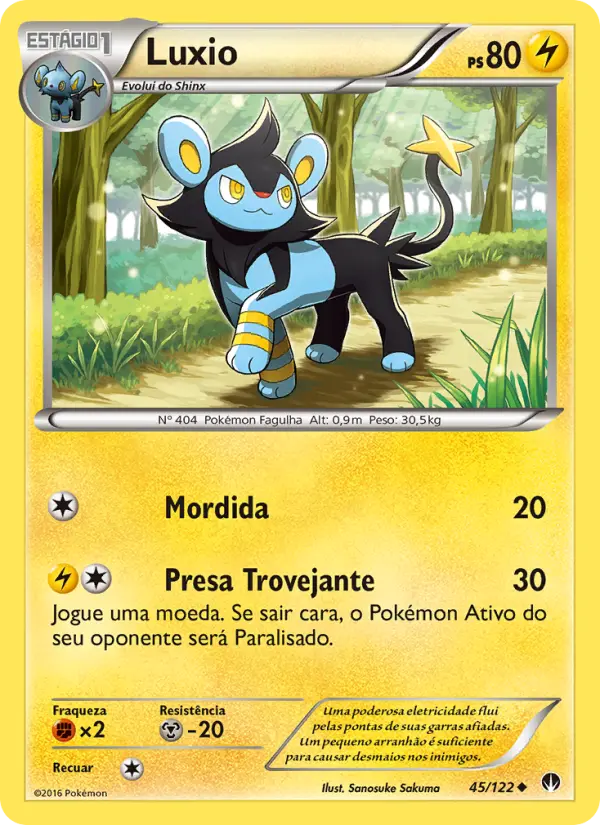 Luxio — Turbo Colisão 45
