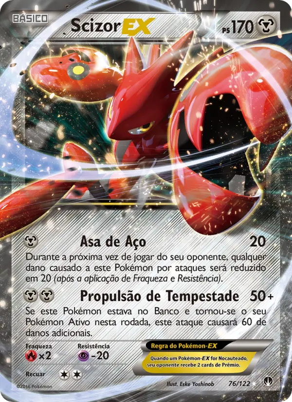 Scizor EX — Turbo Colisão 76