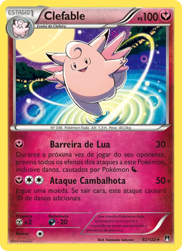 Clefable — Turbo Colisão 82