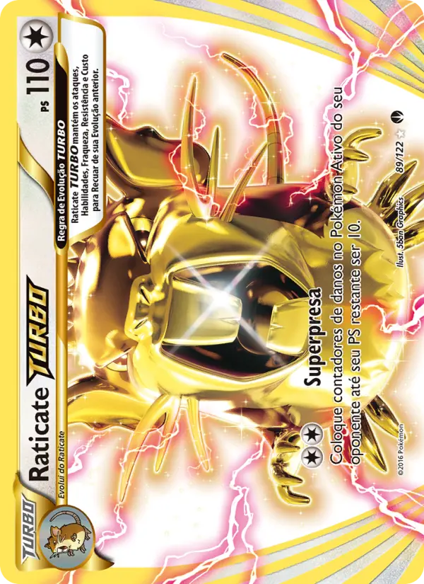 Raticate TURBO — Turbo Colisão 89