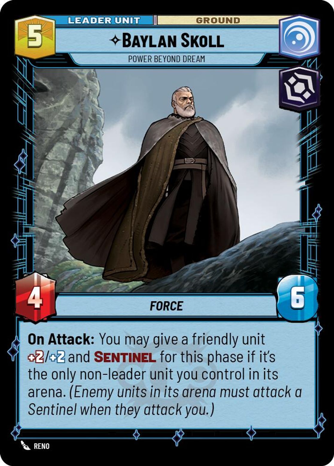 Baylan Skoll, Power Beyond Dream (verso)