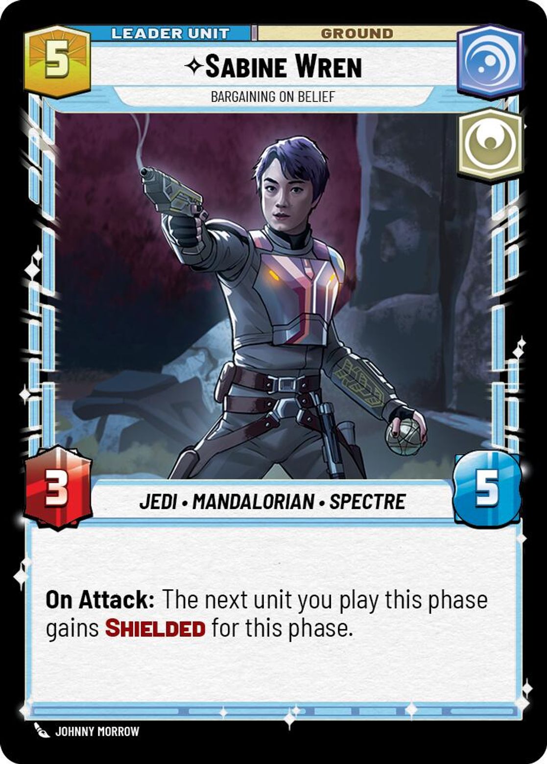 Sabine Wren, Bargaining on Belief (verso)