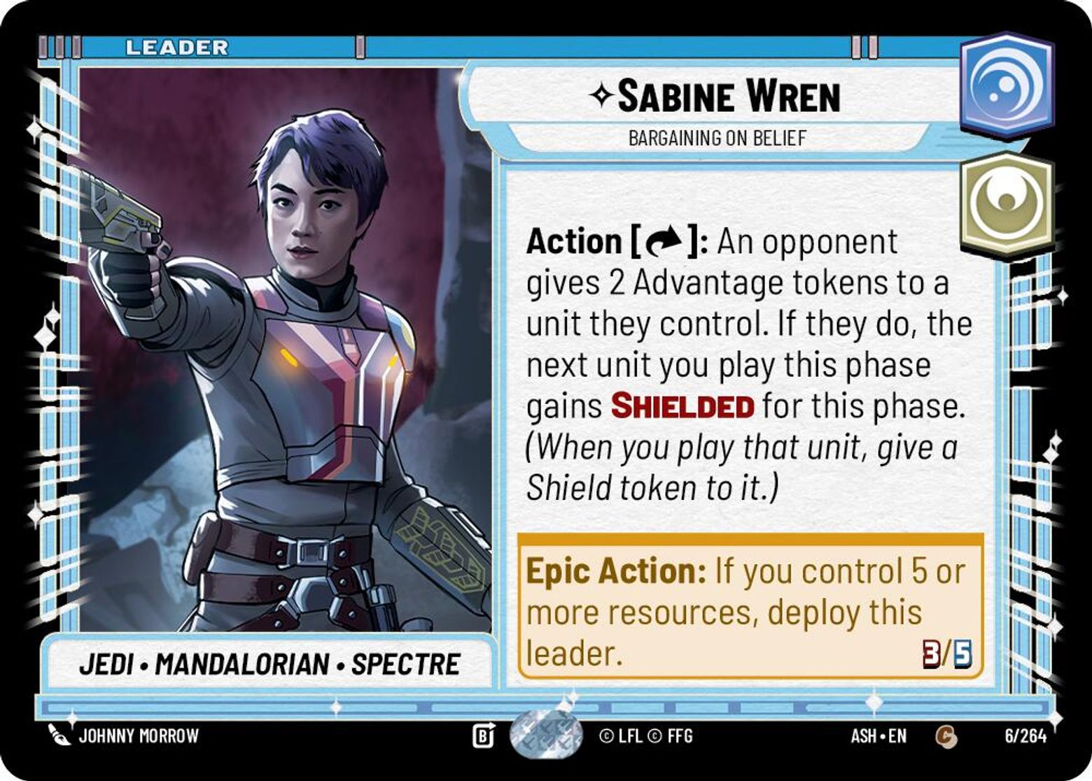 Sabine Wren, Bargaining on Belief — Ashes of the Empire 006