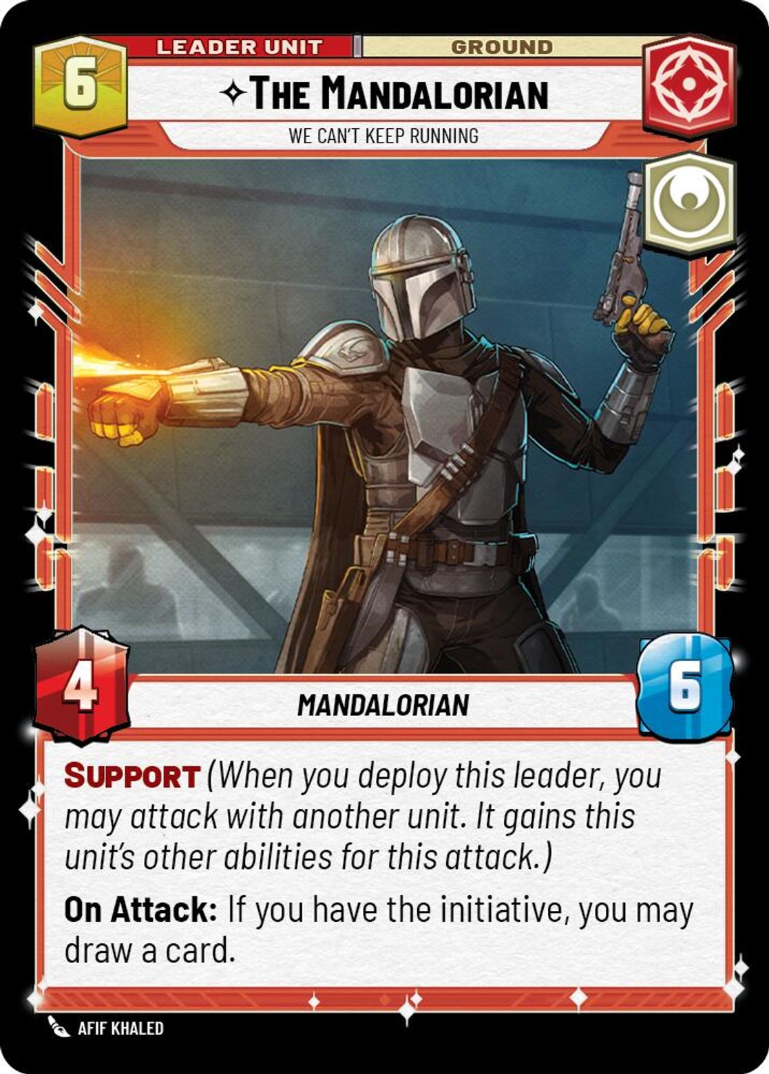 The Mandalorian, We Can't Keep Running (verso)