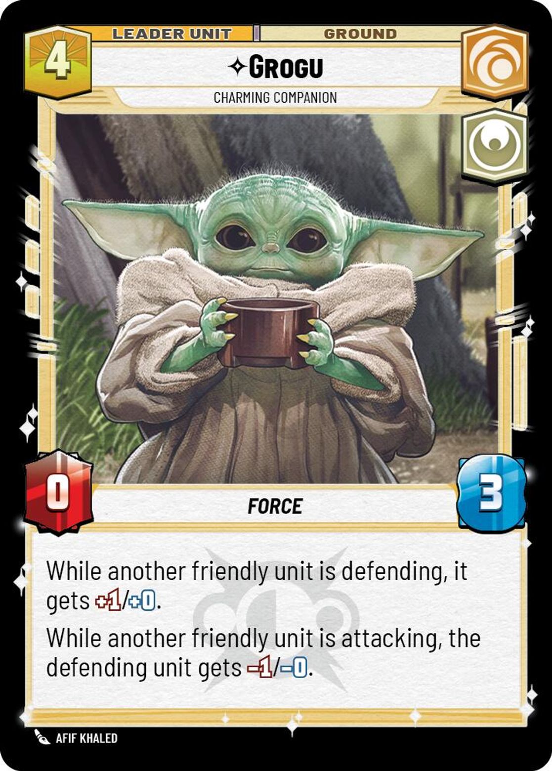 Grogu, Charming Companion (verso)