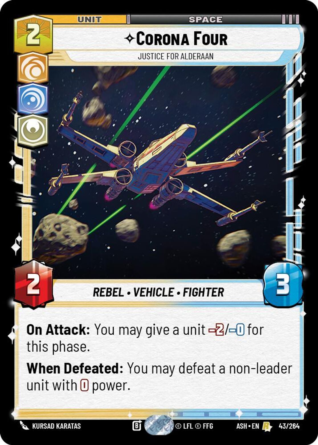 Corona Four | Justice for Alderaan