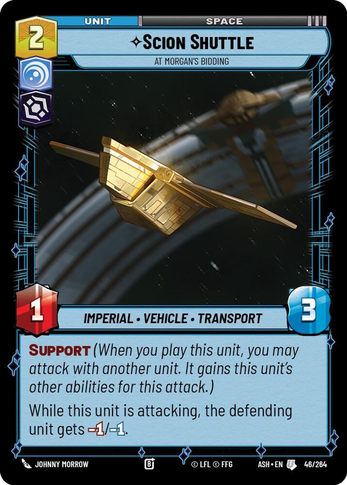 Scion Shuttle, At Morgan's Bidding — Ashes of the Empire 046