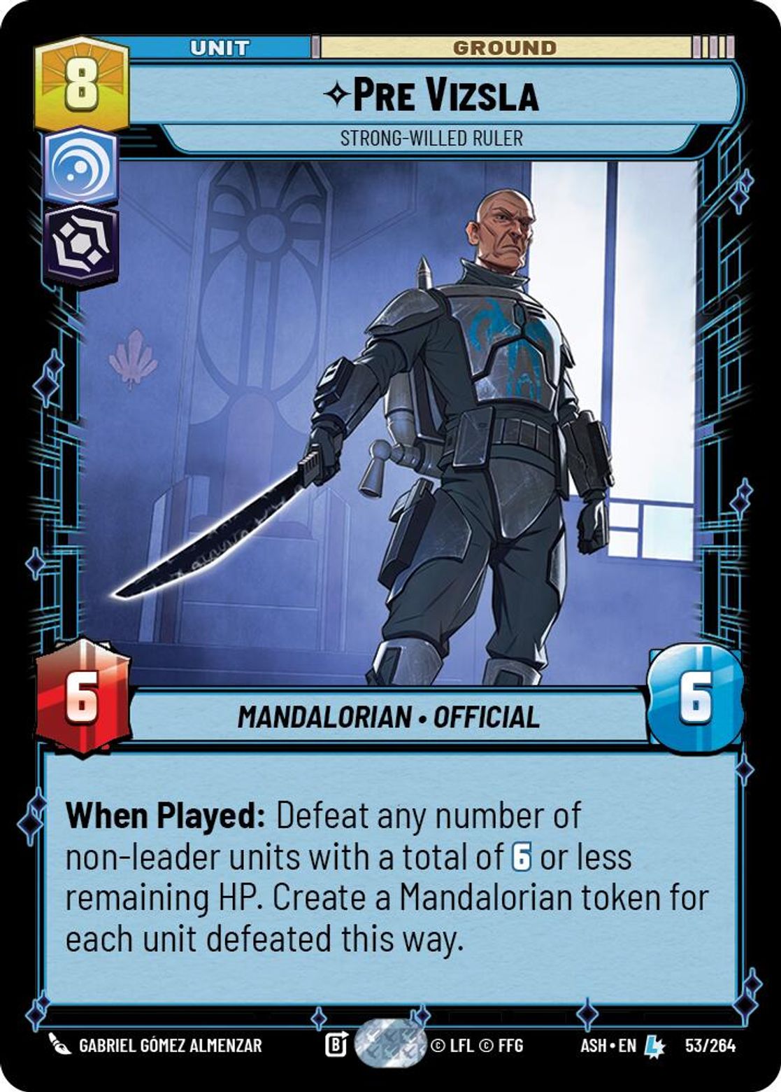 Pre Vizsla | Strong-Willed Ruler