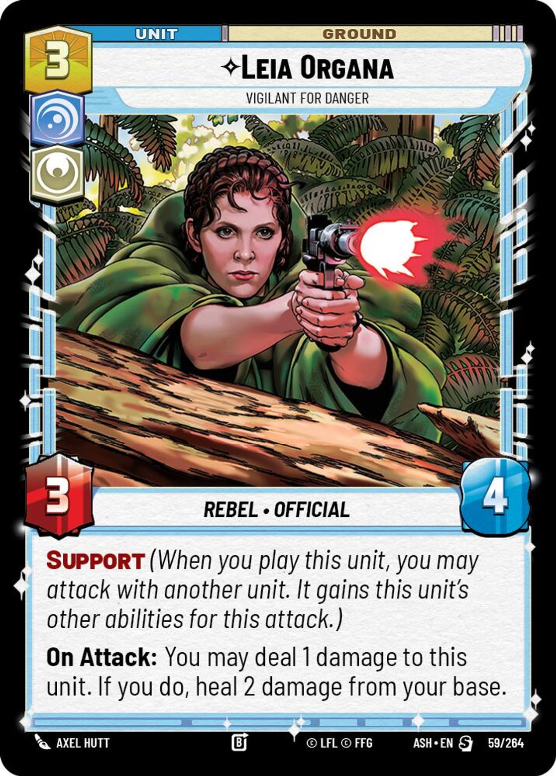 Leia Organa | Vigilant for Danger
