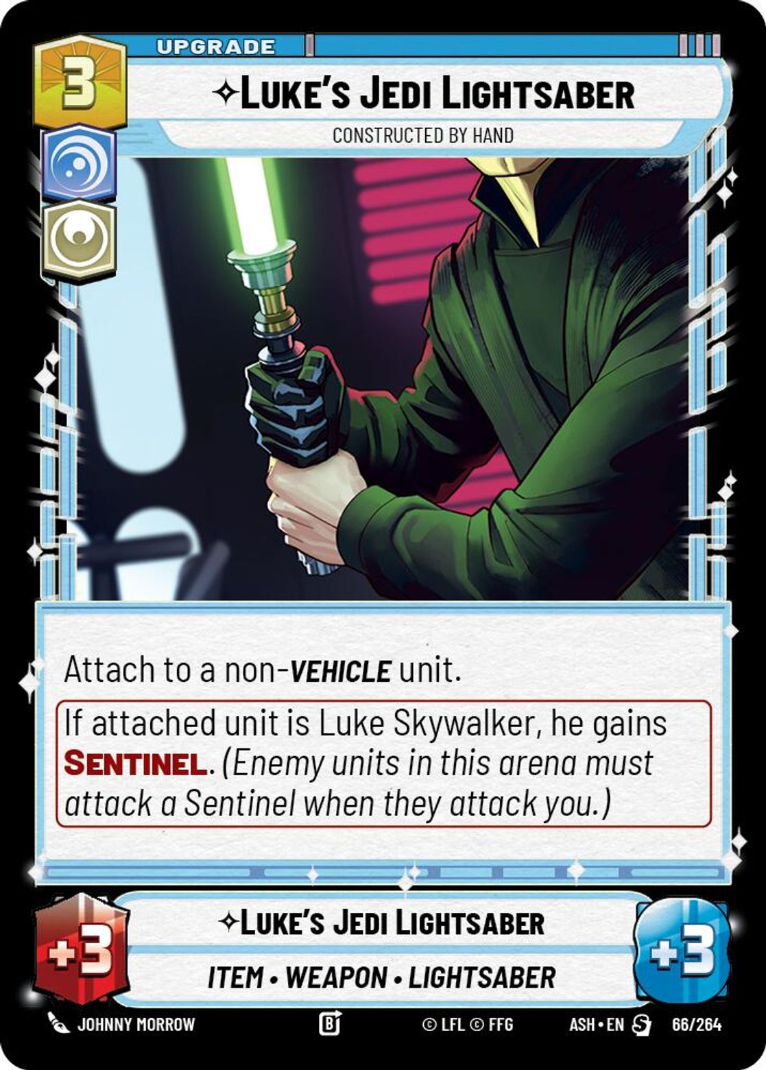 Luke's Jedi Lightsaber | Constructed by Hand