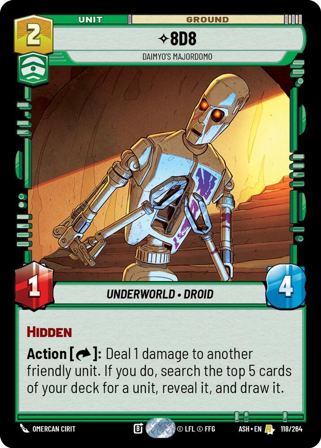 8D8 | Daimyo's Majordomo