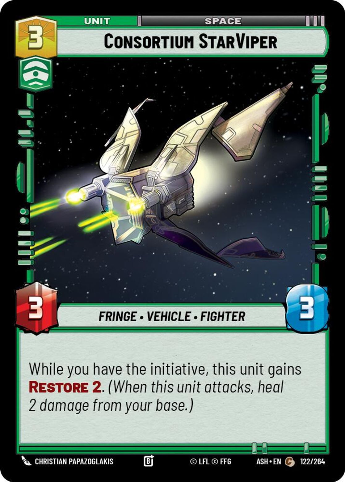 Consortium StarViper — Ashes of the Empire 122
