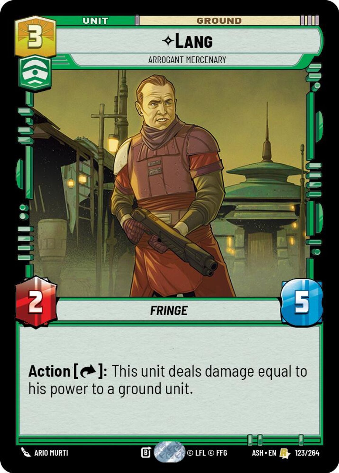 Lang, Arrogant Mercenary — Ashes of the Empire 123