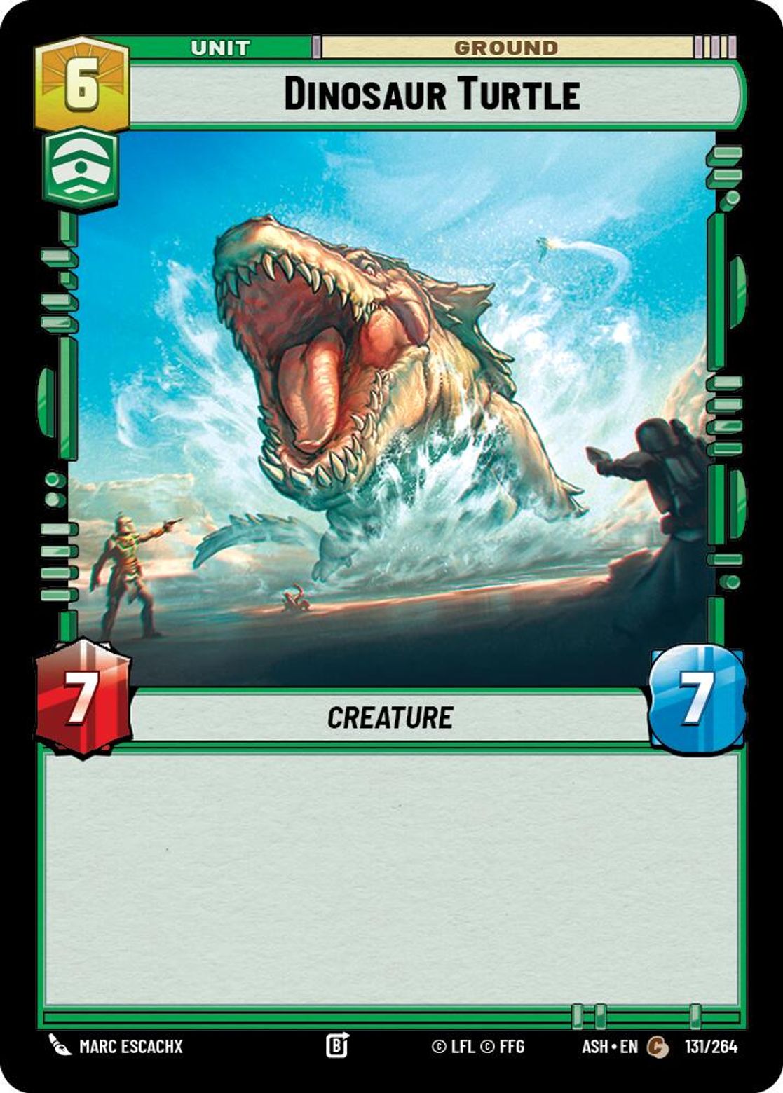Dinosaur Turtle — Ashes of the Empire 131