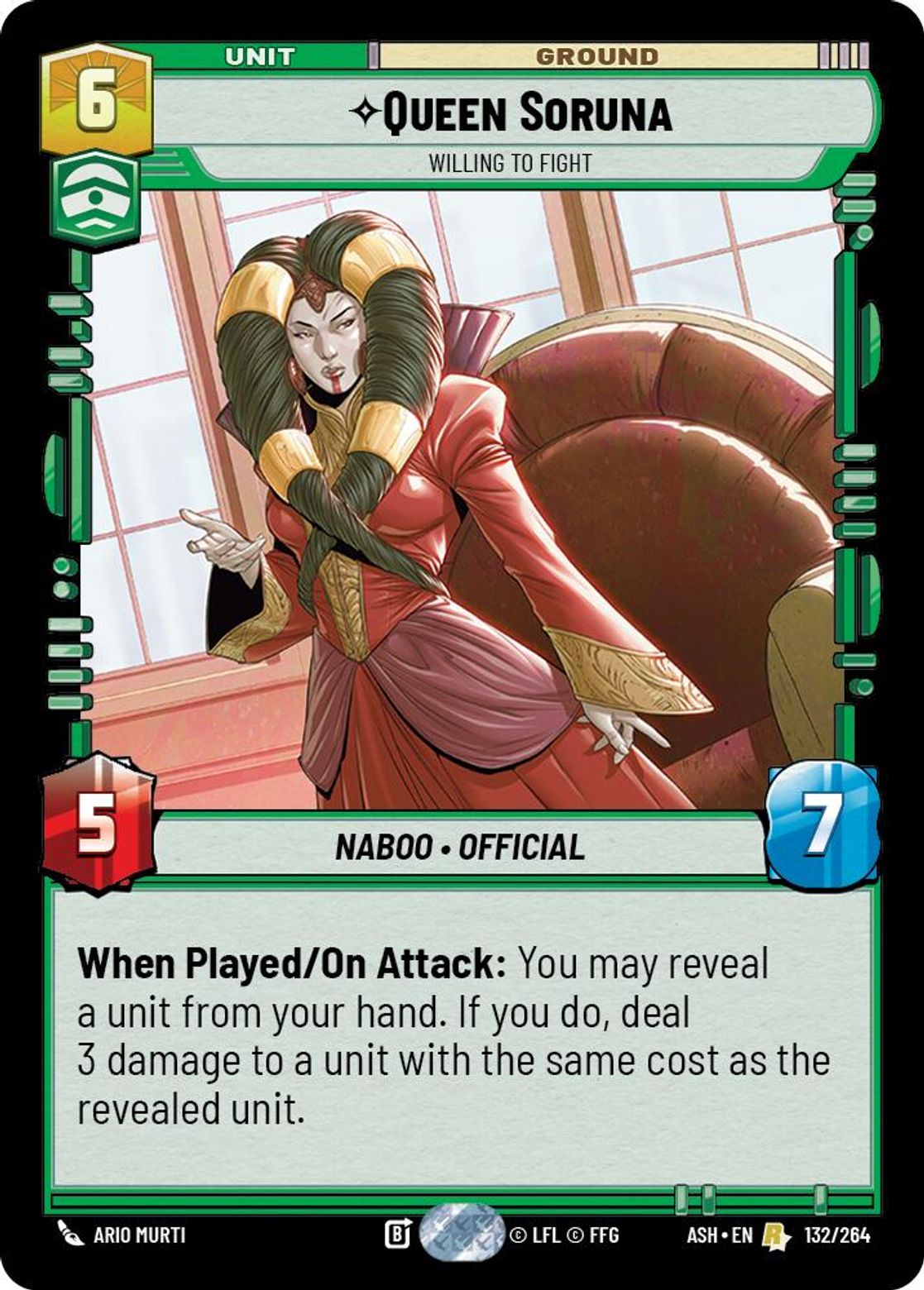 Queen Soruna, Willing to Fight — Ashes of the Empire 132