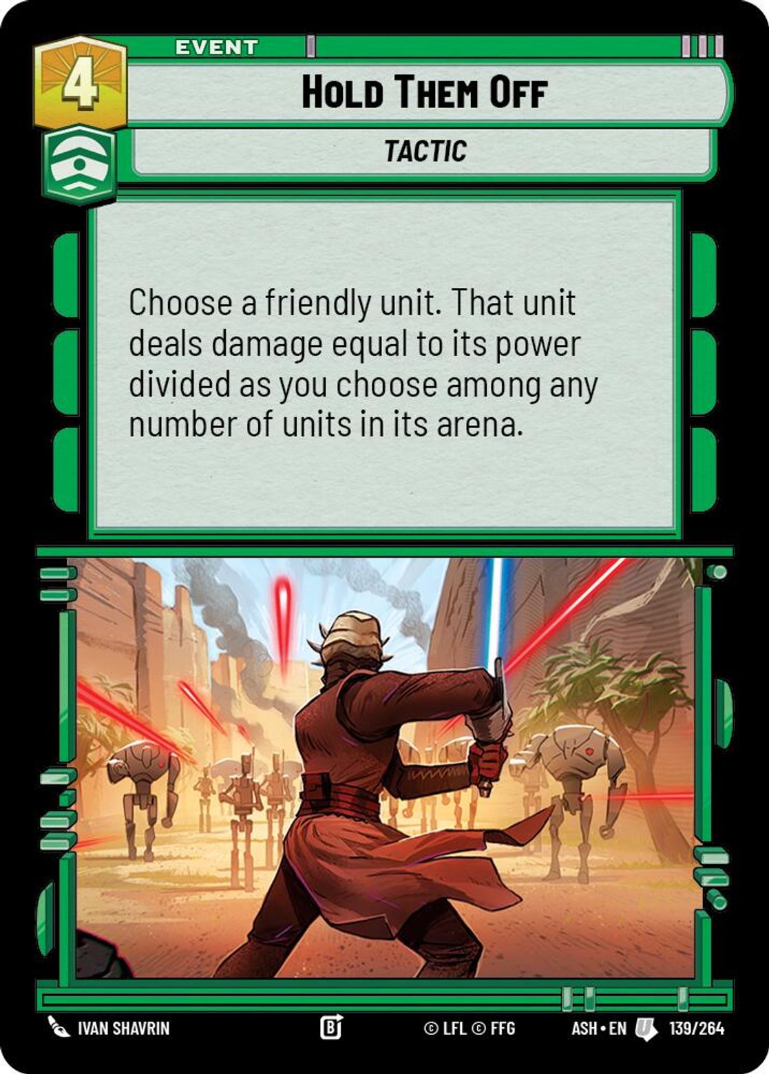 Hold Them Off — Ashes of the Empire 139