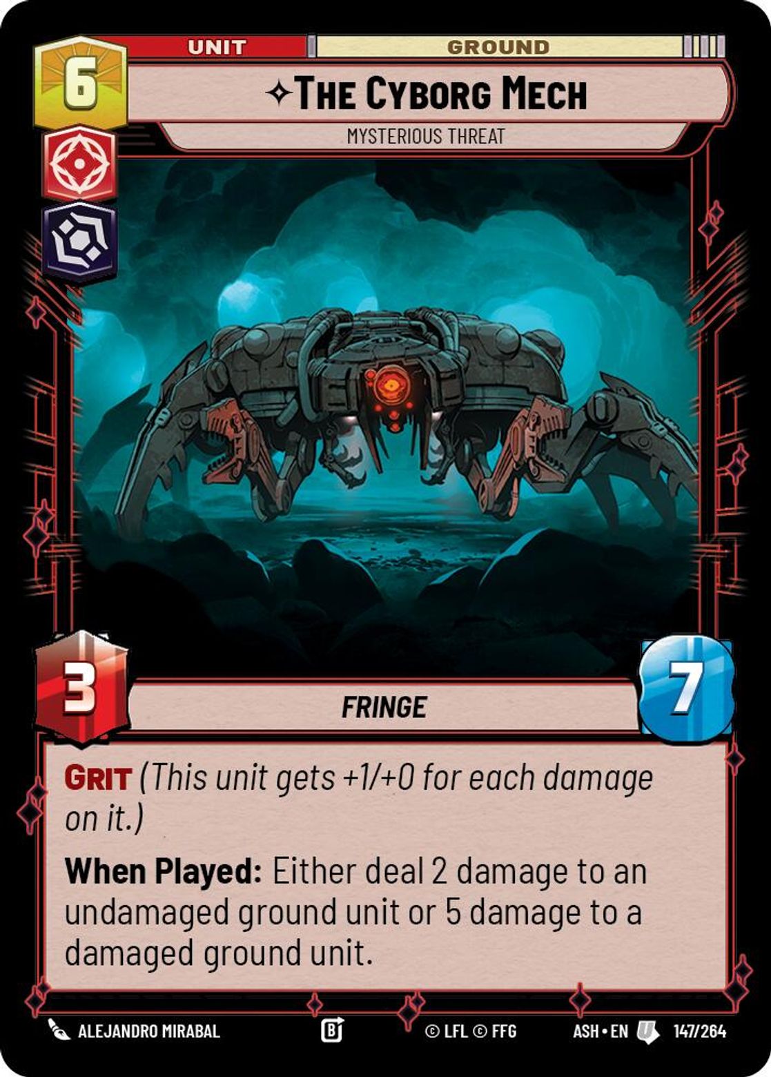 The Cyborg Mech | Mysterious Threat