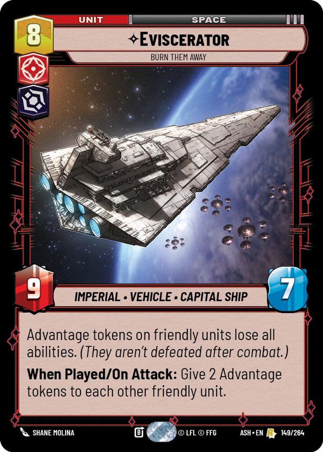 Eviscerator, Burn Them Away — Ashes of the Empire 149
