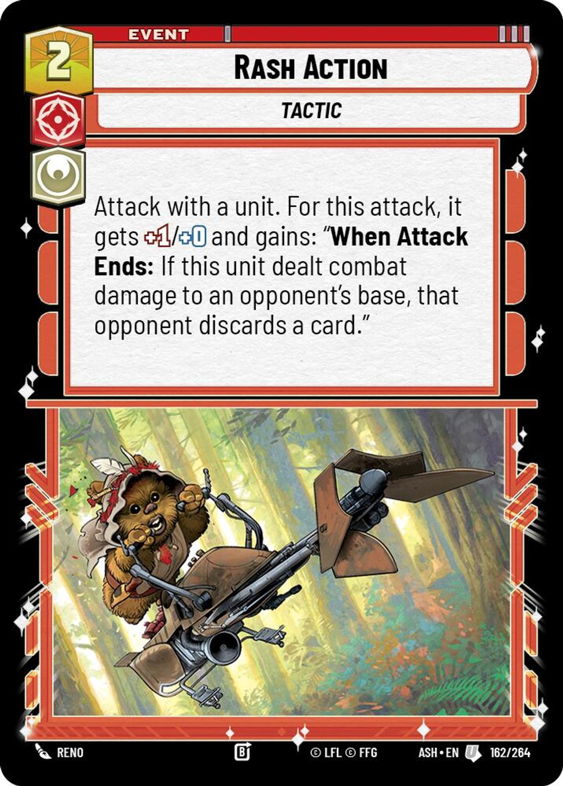 Rash Action — Ashes of the Empire 162