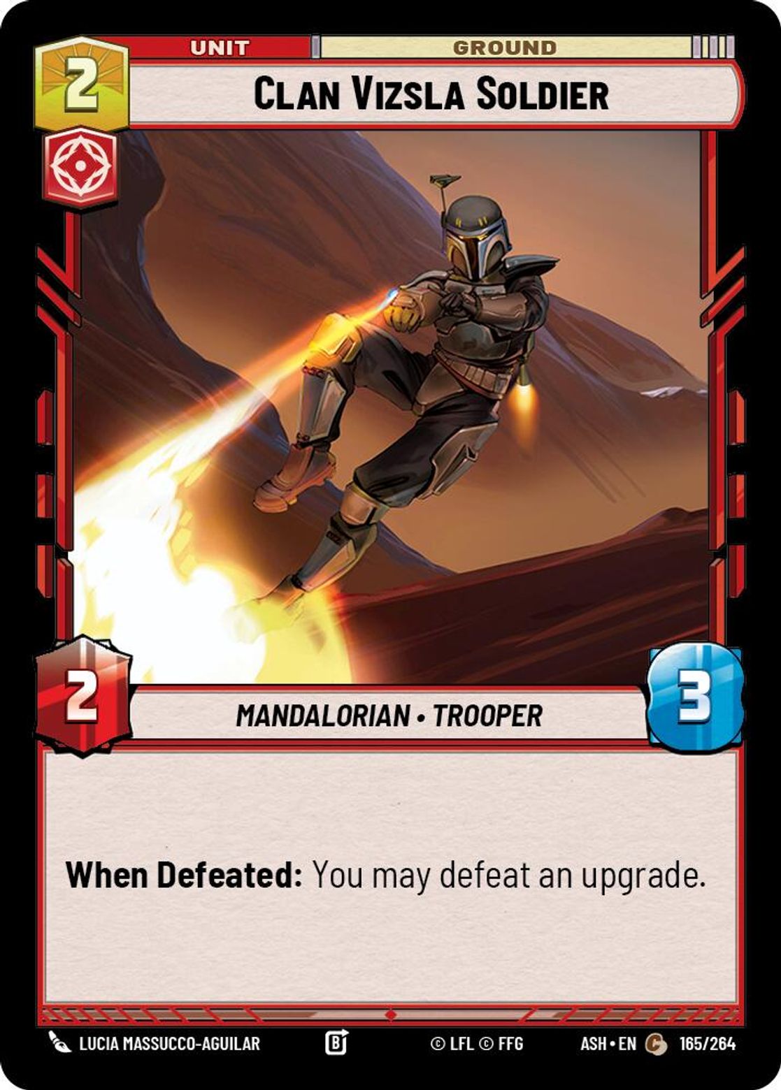Clan Vizsla Soldier — Ashes of the Empire 165