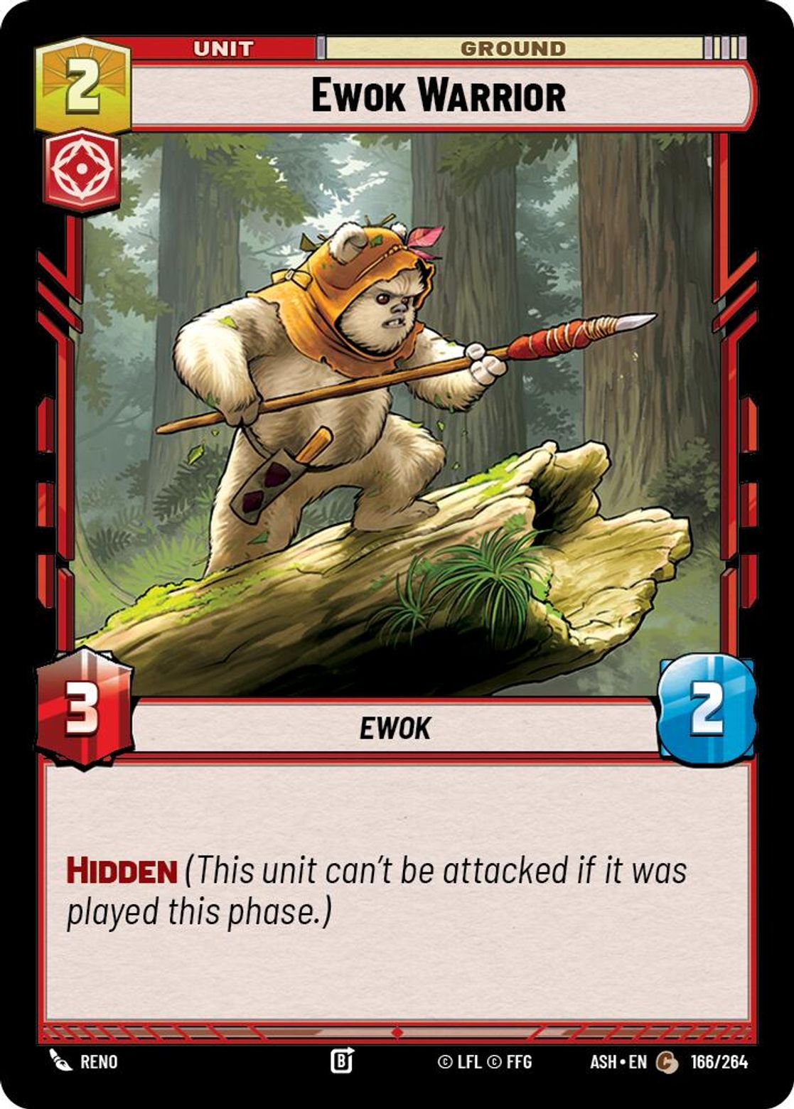 Ewok Warrior — Ashes of the Empire 166