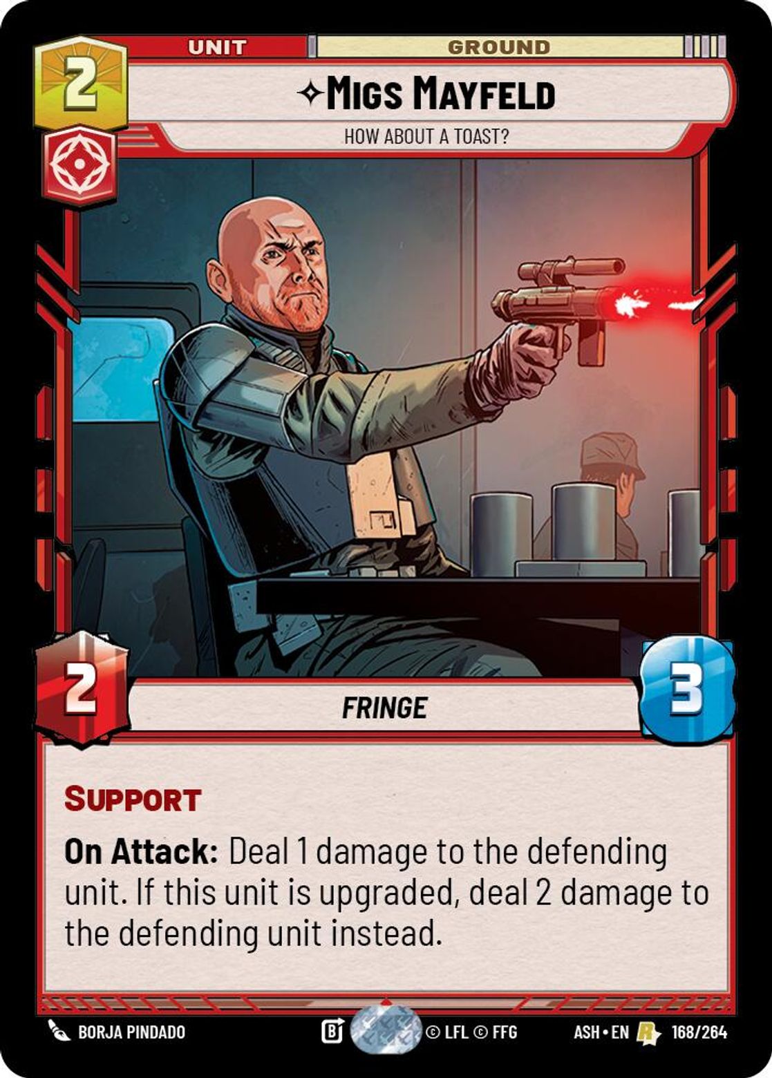 Migs Mayfeld, How About a Toast? — Ashes of the Empire 168
