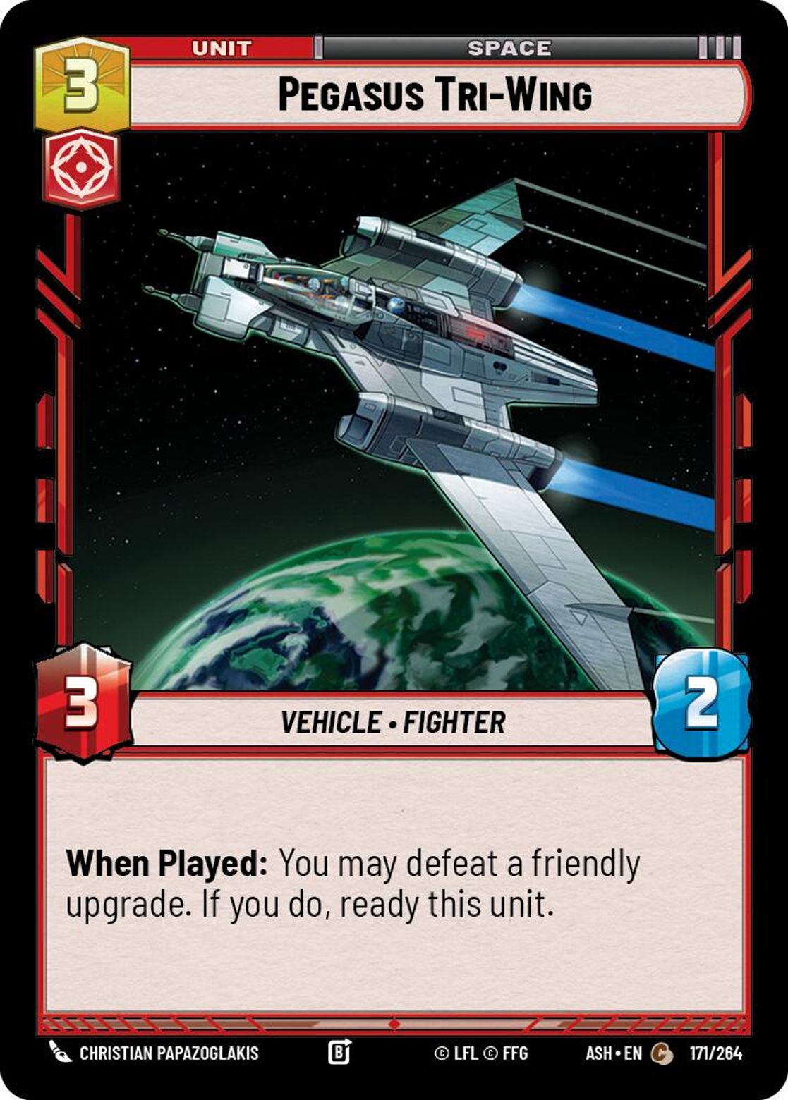 Pegasus Tri-Wing — Ashes of the Empire 171