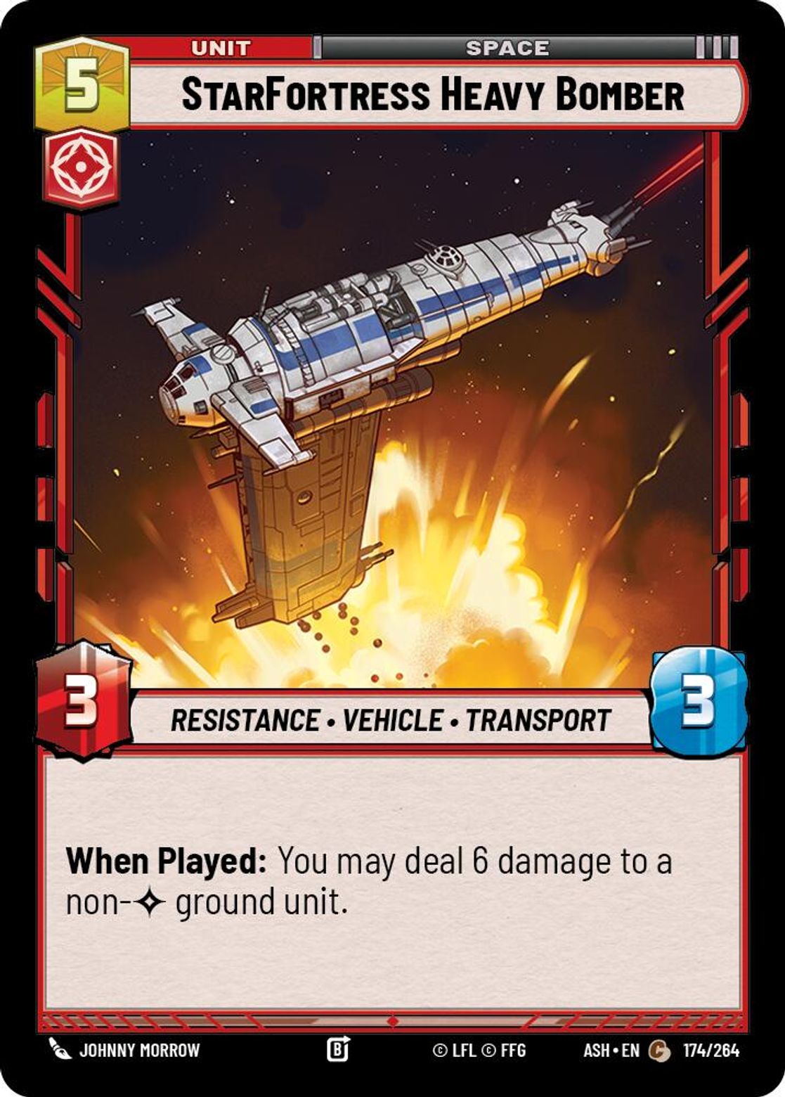 StarFortress Heavy Bomber — Ashes of the Empire 174