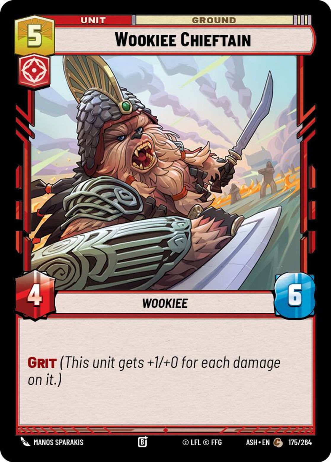 Wookiee Chieftain — Ashes of the Empire 175