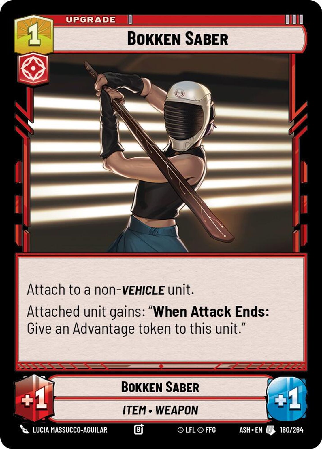 Bokken Saber — Ashes of the Empire 180