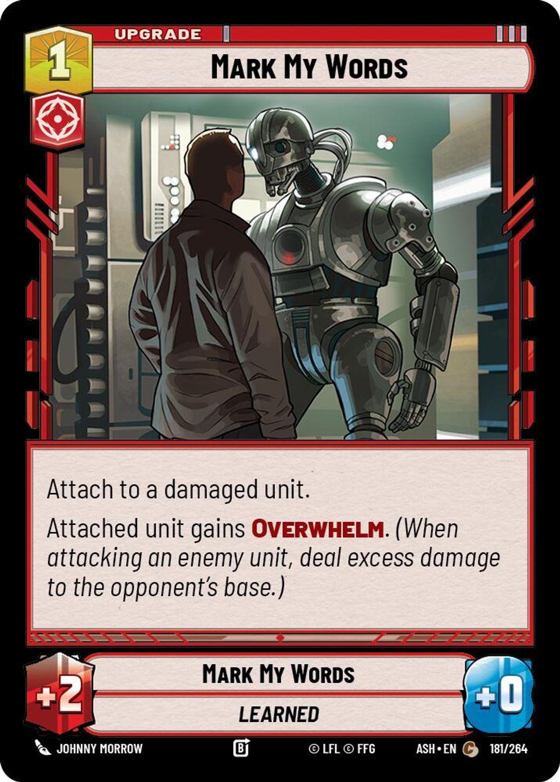 Mark My Words — Ashes of the Empire 181