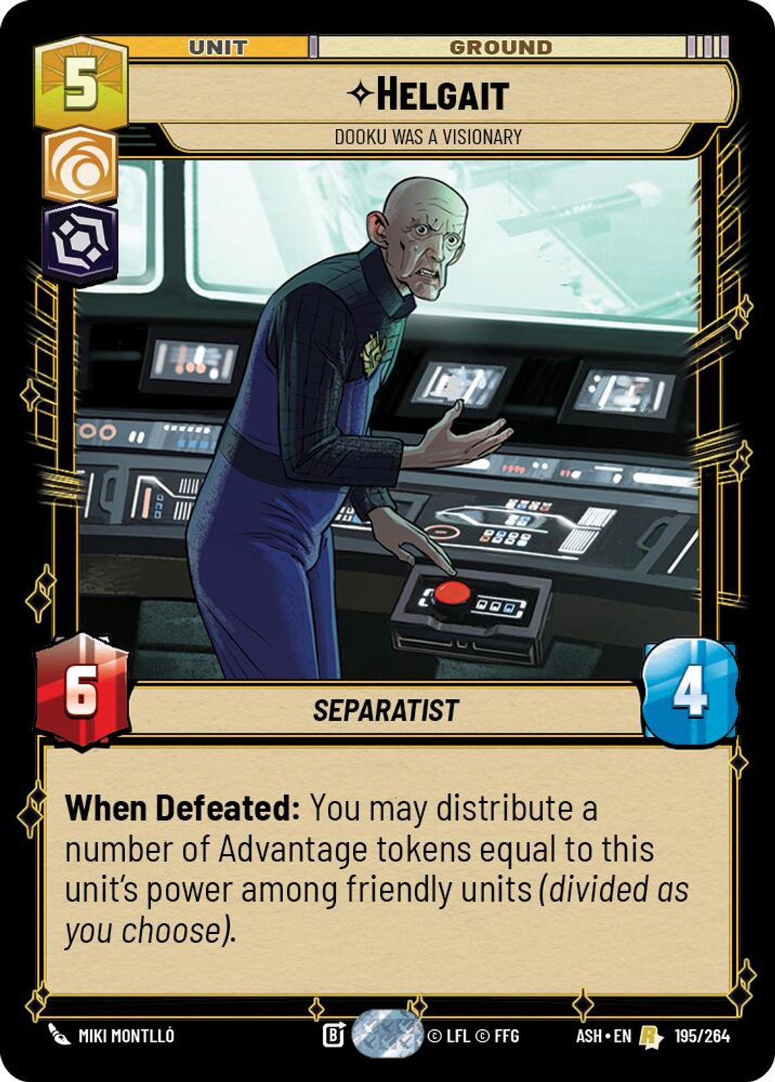 Helgait | Dooku was a Visionary