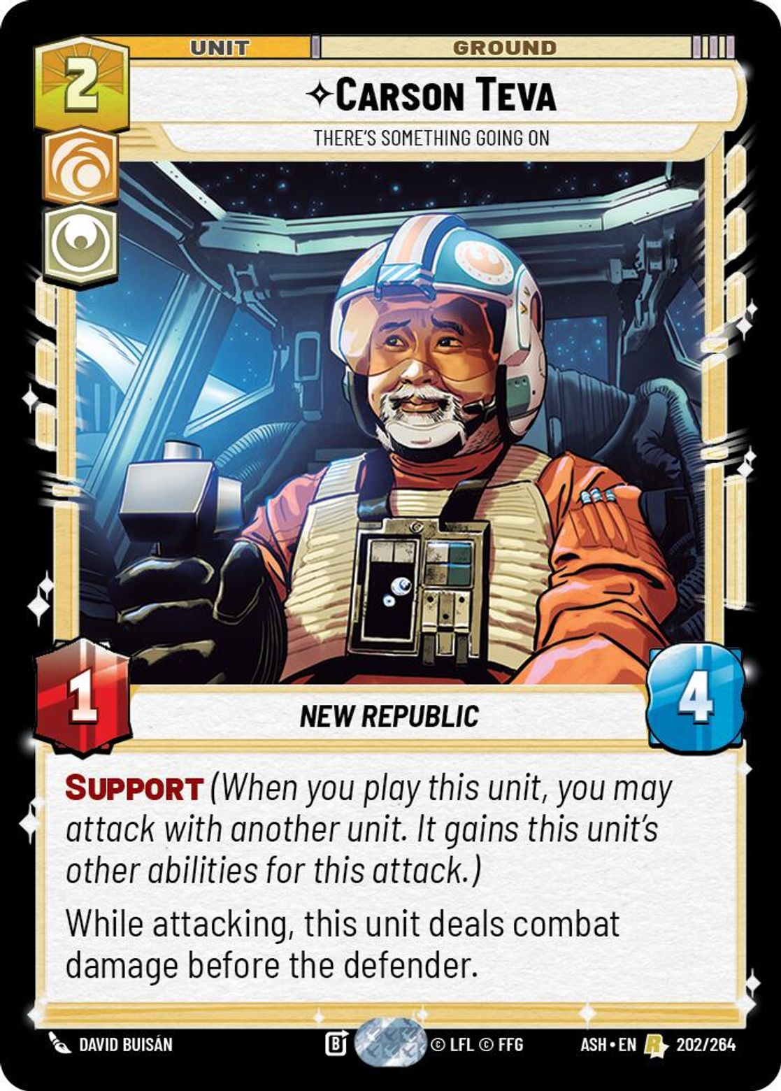 Carson Teva, There's Something Going On — Ashes of the Empire 202