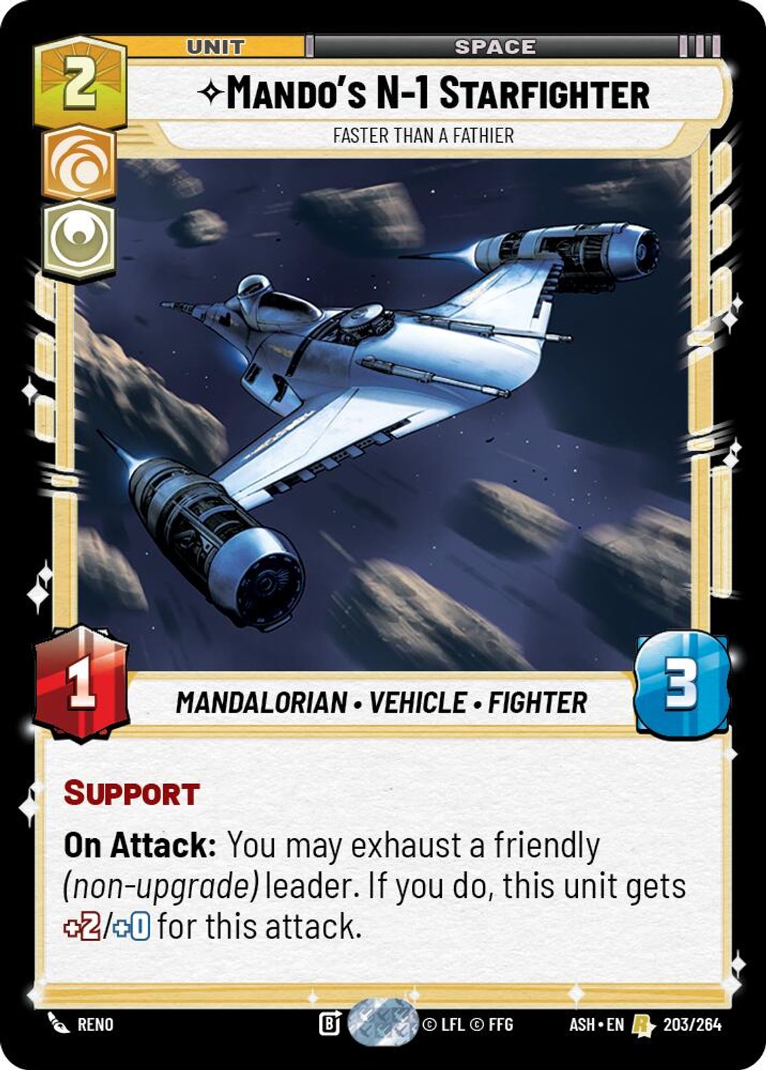 Mando's N-1 Starfighter | Faster than a Fathier