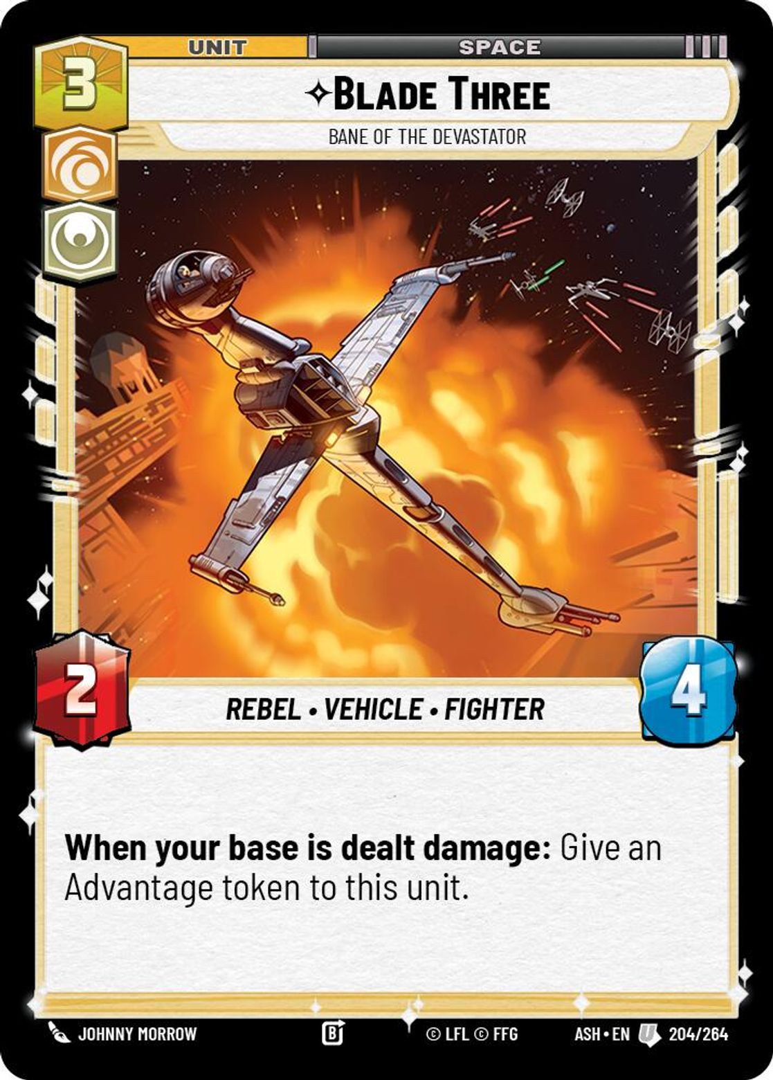 Blade Three, Bane of the Devastator — Ashes of the Empire 204