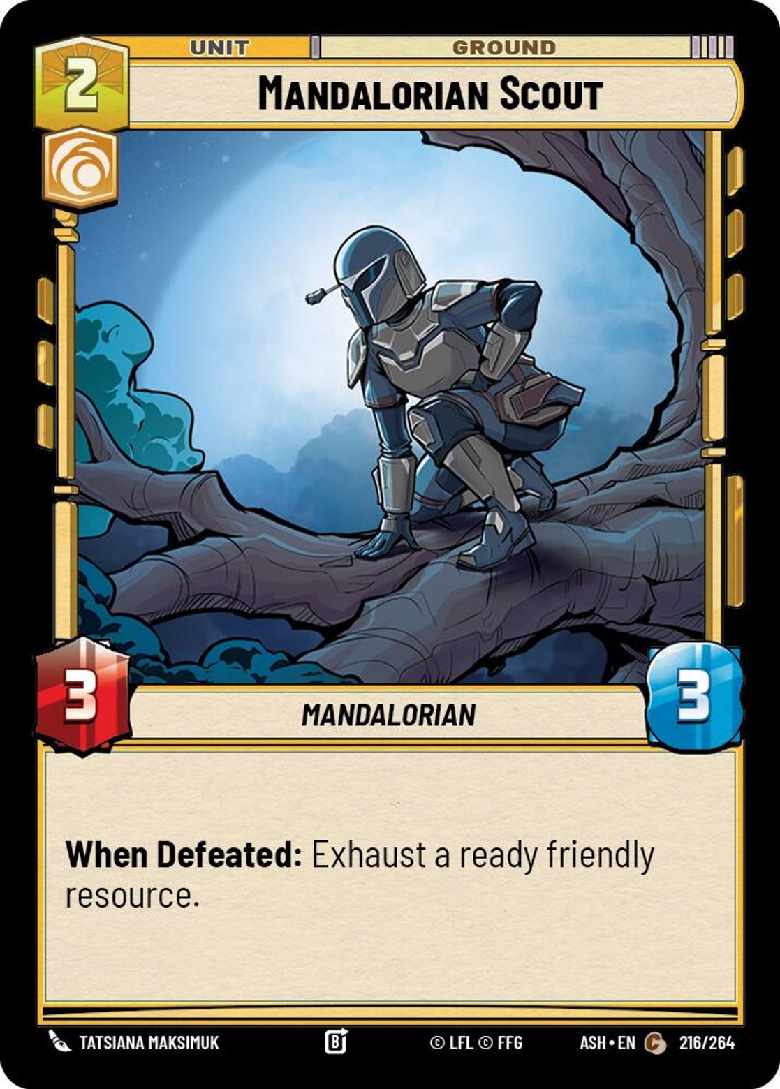 Mandalorian Scout — Ashes of the Empire 216