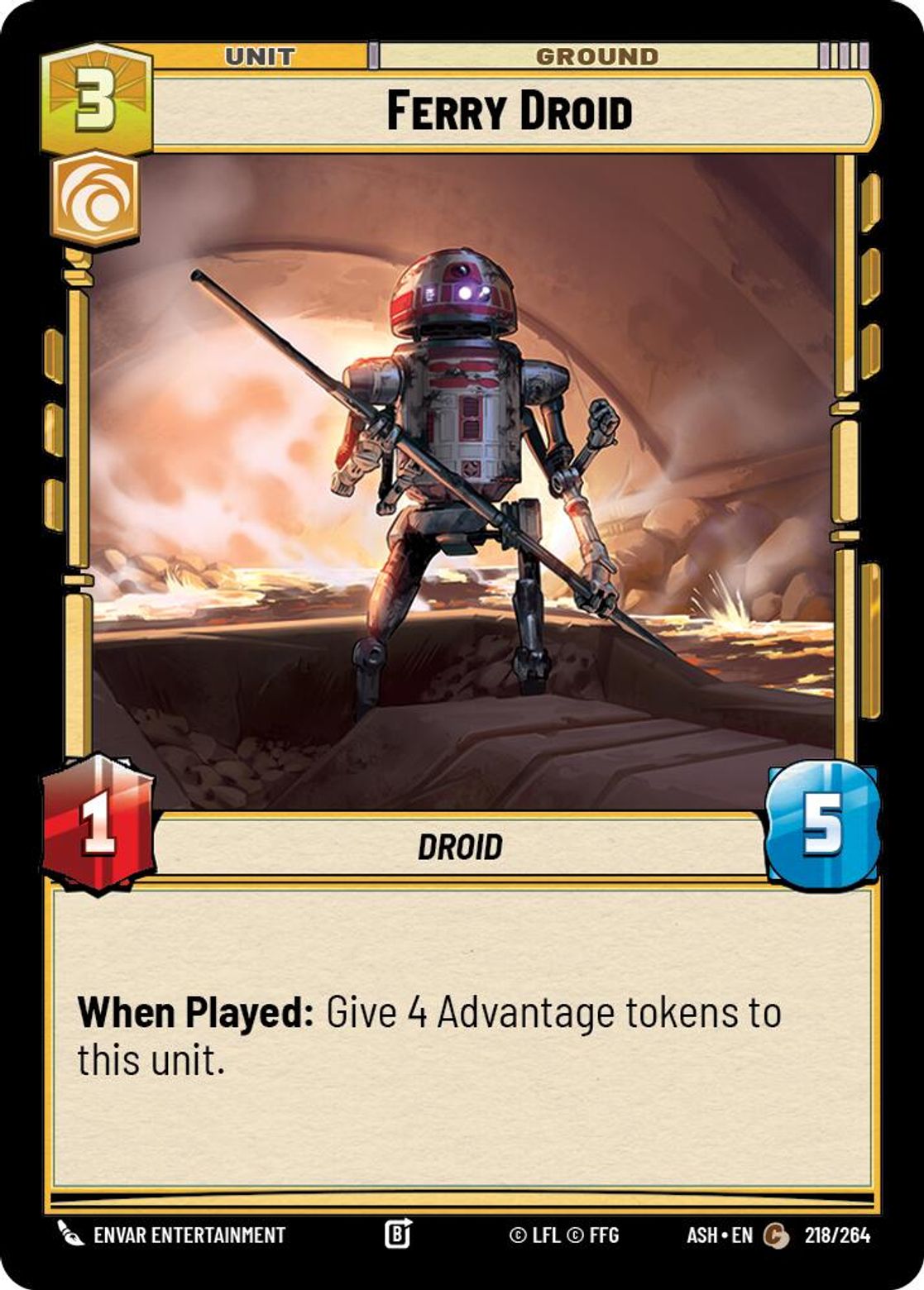 Ferry Droid — Ashes of the Empire 218