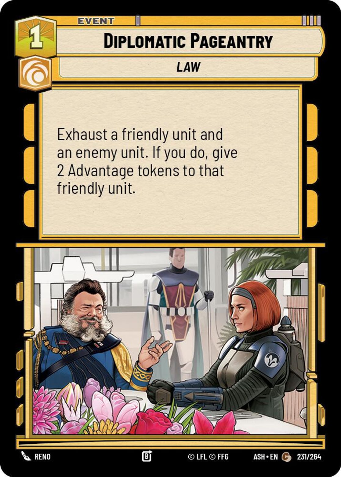 Diplomatic Pageantry — Ashes of the Empire 231
