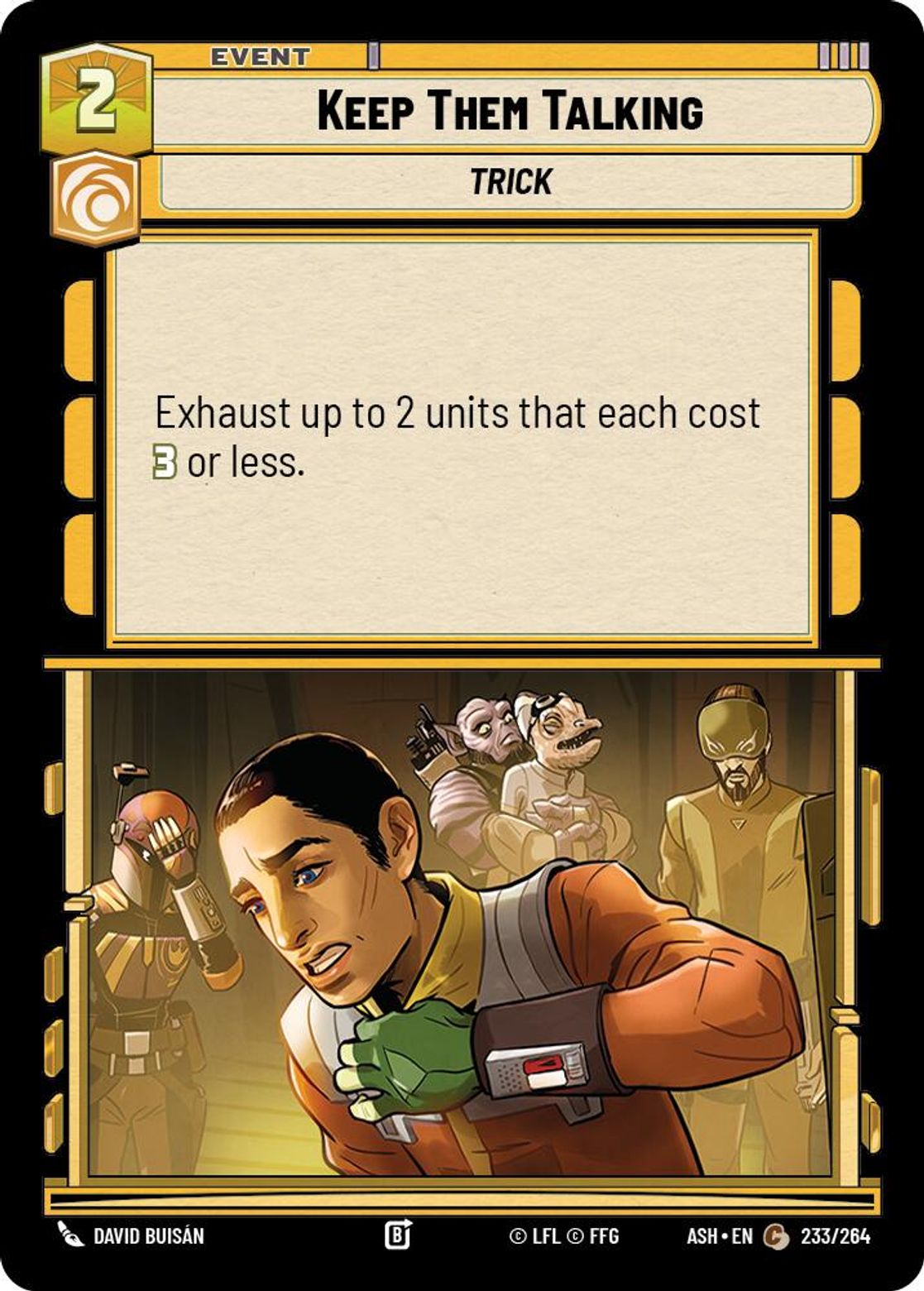 Keep Them Talking — Ashes of the Empire 233