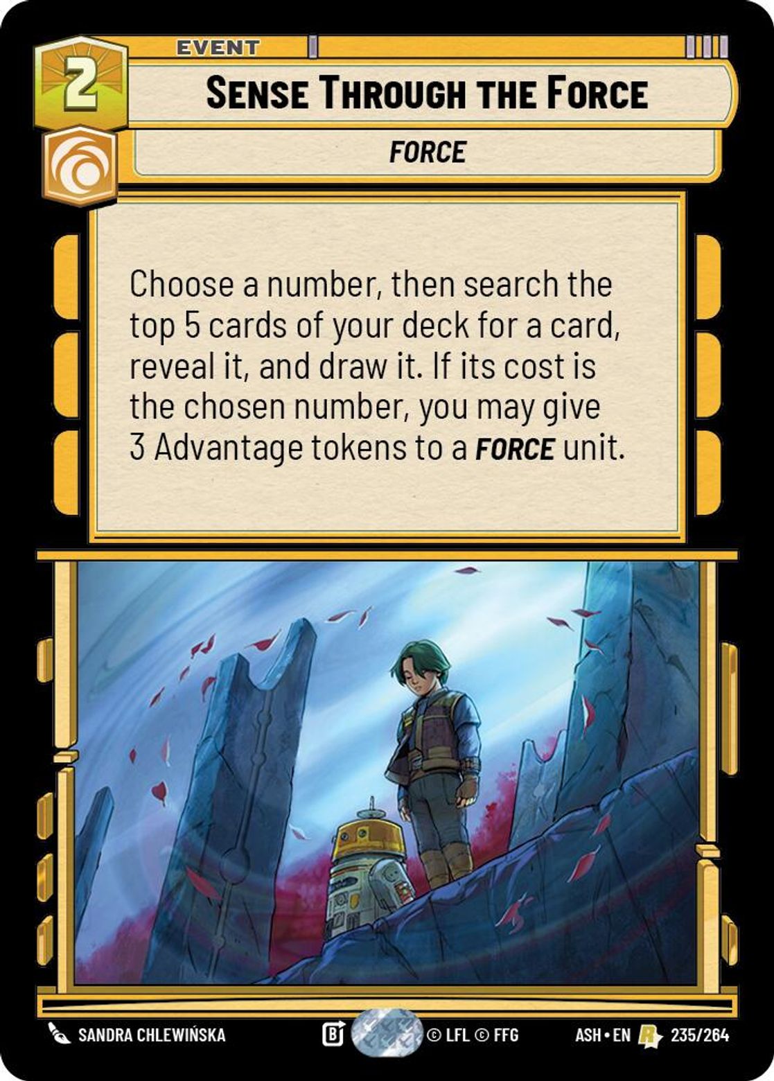 Sense Through the Force — Ashes of the Empire 235