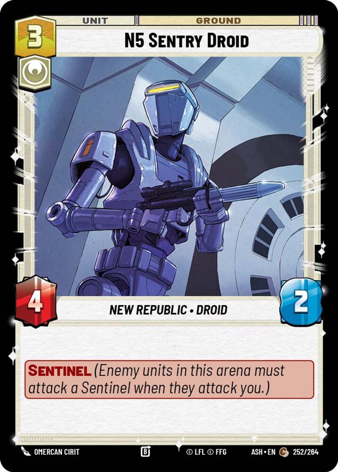 N5 Sentry Droid — Ashes of the Empire 252