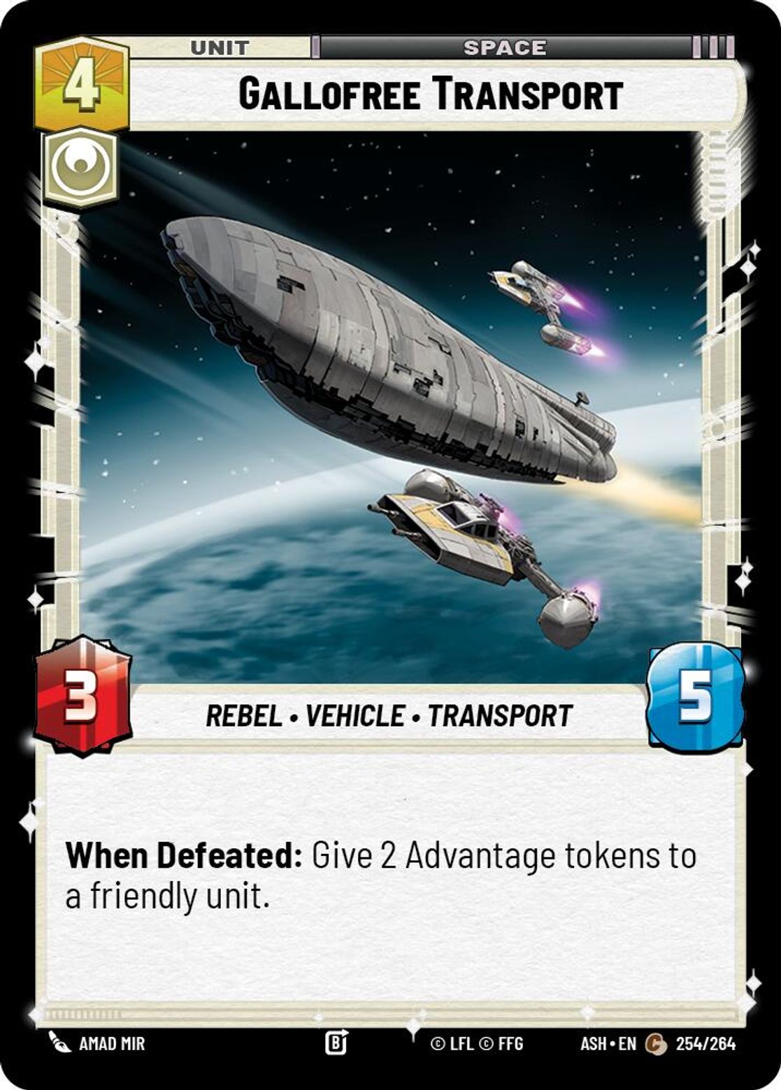 Gallofree Transport — Ashes of the Empire 254
