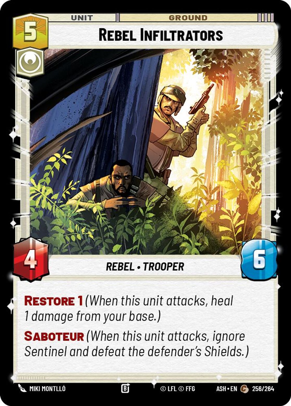 Rebel Infiltrators — Ashes of the Empire 256