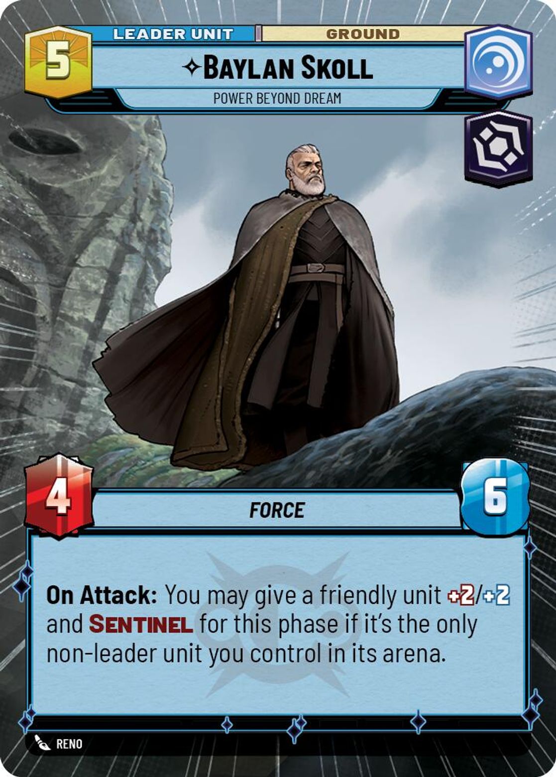 Baylan Skoll, Power Beyond Dream (verso)