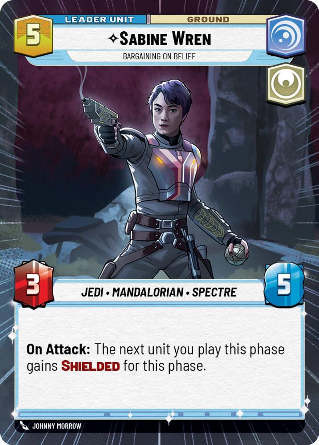 Sabine Wren, Bargaining on Belief (verso)