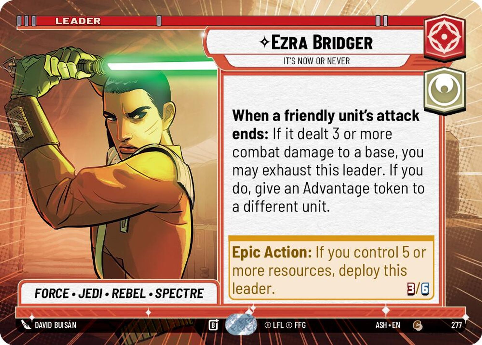 Ezra Bridger, It's Now or Never — Ashes of the Empire 277